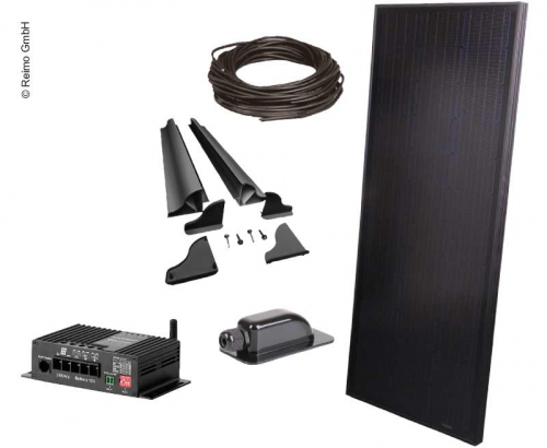 Купить онлайн Полный комплект солнечных батарей 120W Full-Black